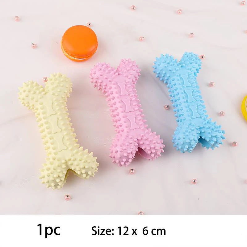 Pet Dog Toys For Small Dog Chews TPR Knot Toys Bite