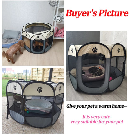 S/M/L Cat Delivery Room Detachable Summer Pet Tent
