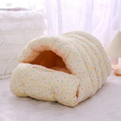 Kitten Warm Winter Basket for Cats Bed Beds Accessories