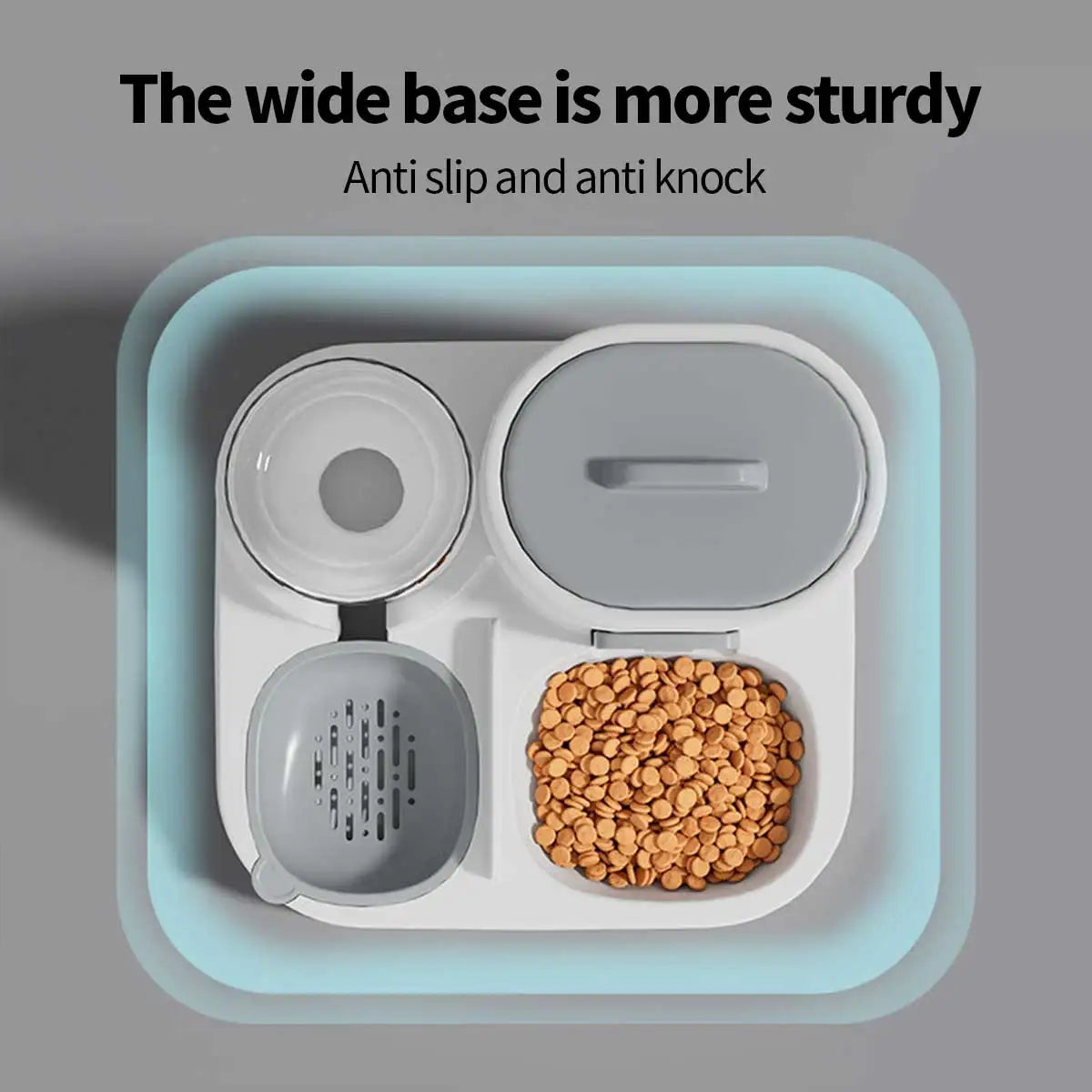 Feeder - Dual-purpose Drinking and Feeding Unit - Convenient