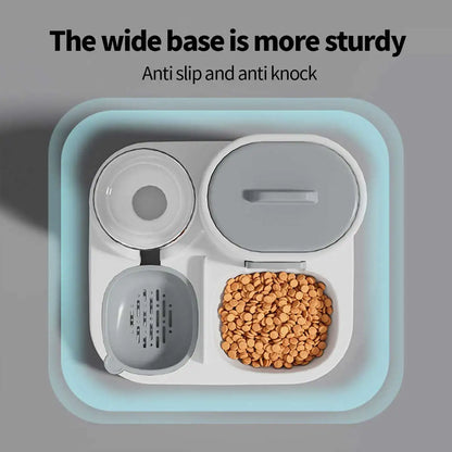 Feeder - Dual-purpose Drinking and Feeding Unit - Convenient