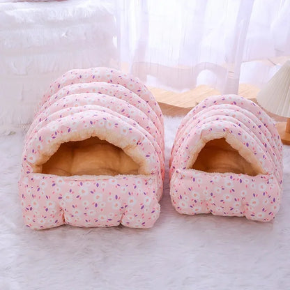 Kitten Warm Winter Basket for Cats Bed Beds Accessories