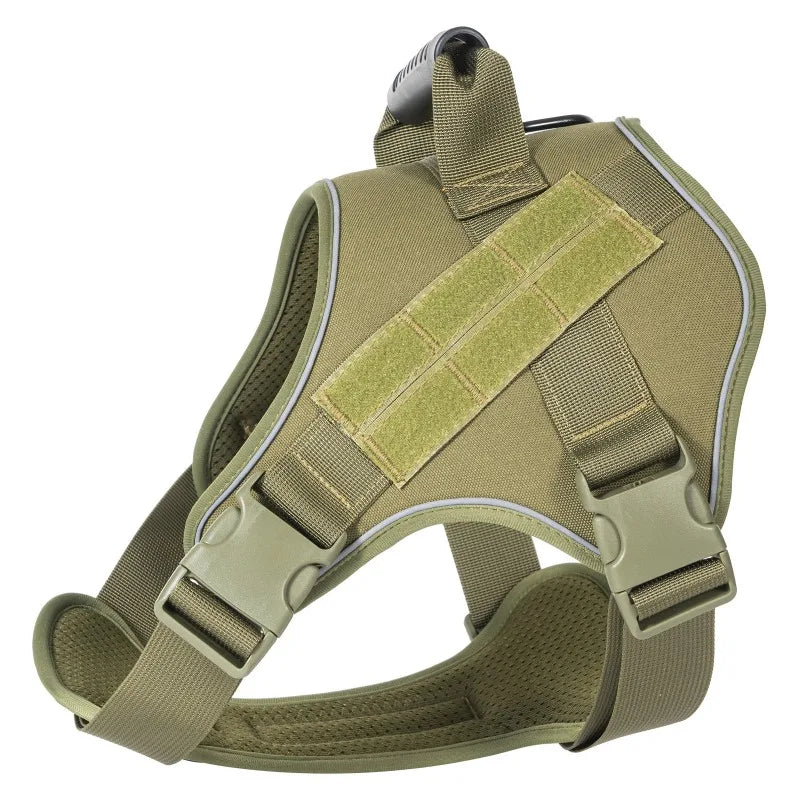 Tactical Military Vest Dog Harness Pet Doberman Training Dog