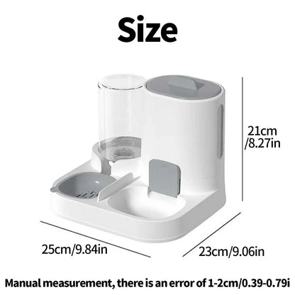 Feeder - Dual-purpose Drinking and Feeding Unit - Convenient
