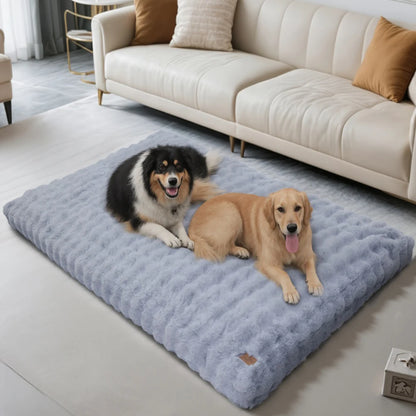 Ultra Plush Dog Bed Soft Pet Cushion Large Dog Crate Puppy