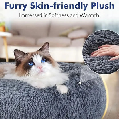 Round Pet Bed for Large Dog Bed Super Soft Cat Bed