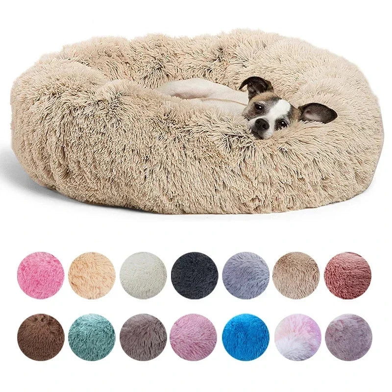 Round Pet Bed for Large Dog Bed Super Soft Cat Bed