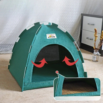 Foldable Cat House Pet Tent Four Seasons Universal Cat and Dog