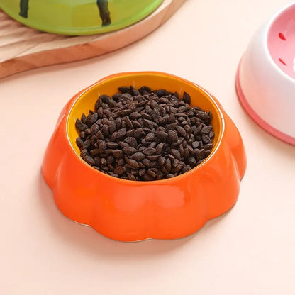 4 cute designs pet ceramics bowl watermelon strawberry