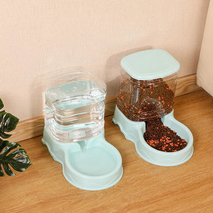 Pet automatic feeder cat drinking water bowl cat bowl dog bowl