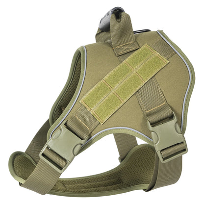Tactical Military Vest Dog Harness Pet Doberman Training Dog