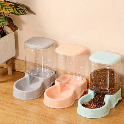 Pet automatic feeder cat drinking water bowl cat bowl dog bowl