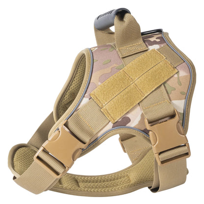 Tactical Military Vest Dog Harness Pet Doberman Training Dog
