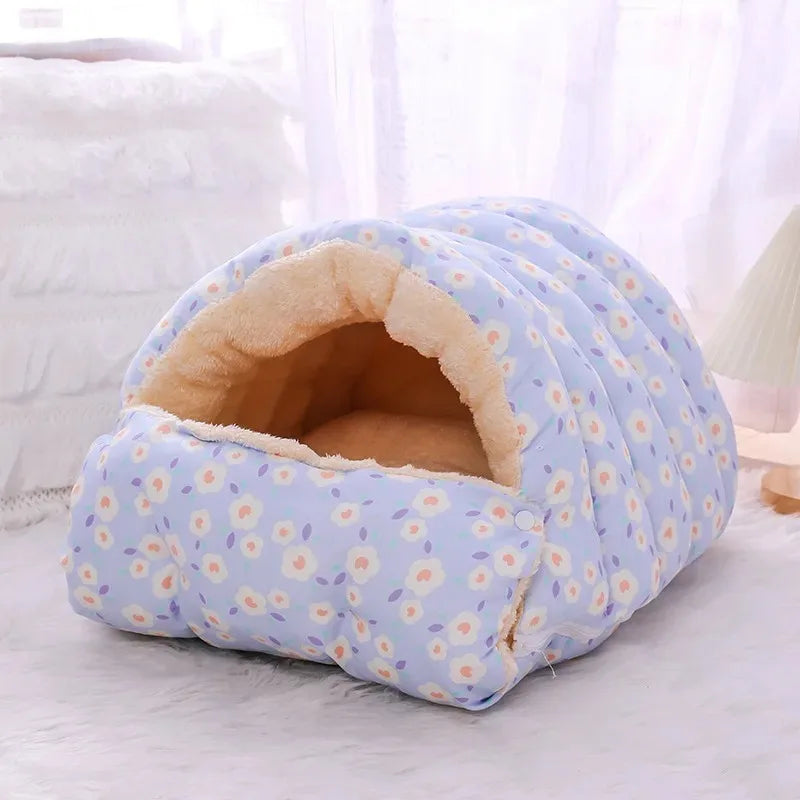 Kitten Warm Winter Basket for Cats Bed Beds Accessories