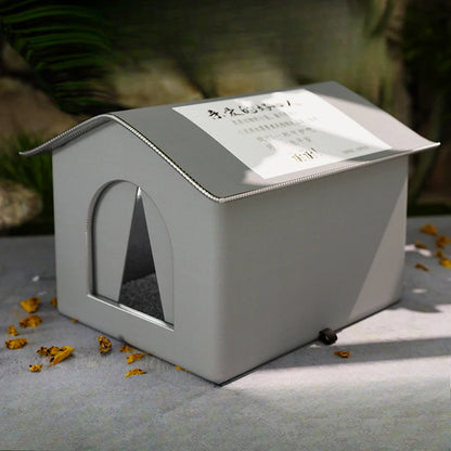 Stray Cat dog House Waterproof Outdoor Winter Warm Pet