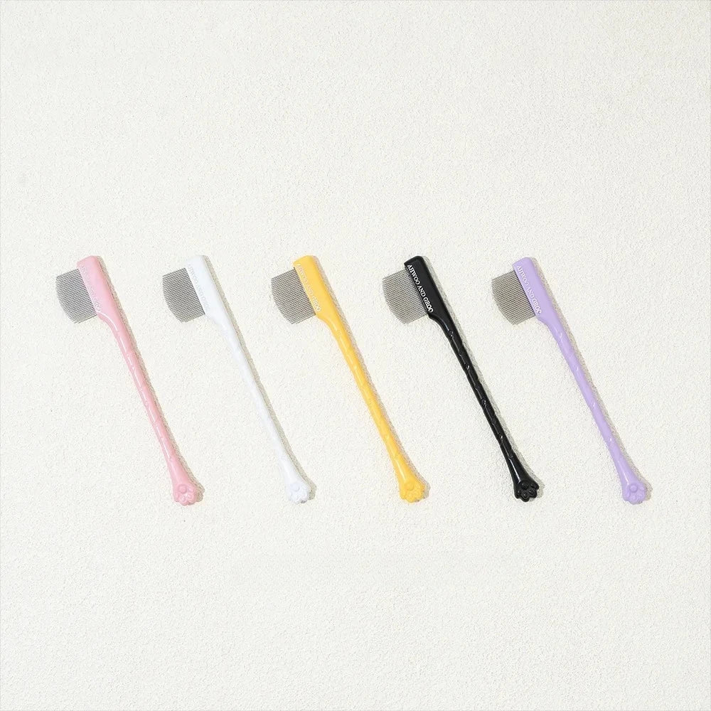4pcs Pet Facial Cleaning Comb Set Removes Tear Stains