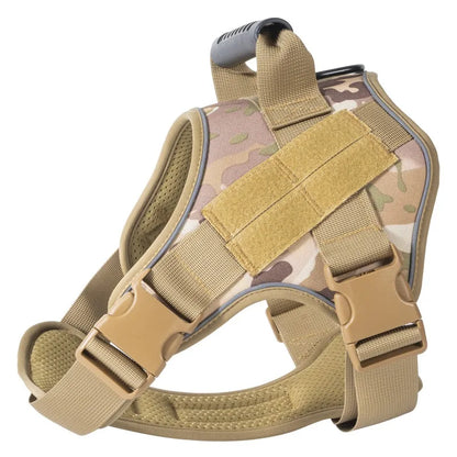 Tactical Military Vest Dog Harness Pet Doberman Training Dog