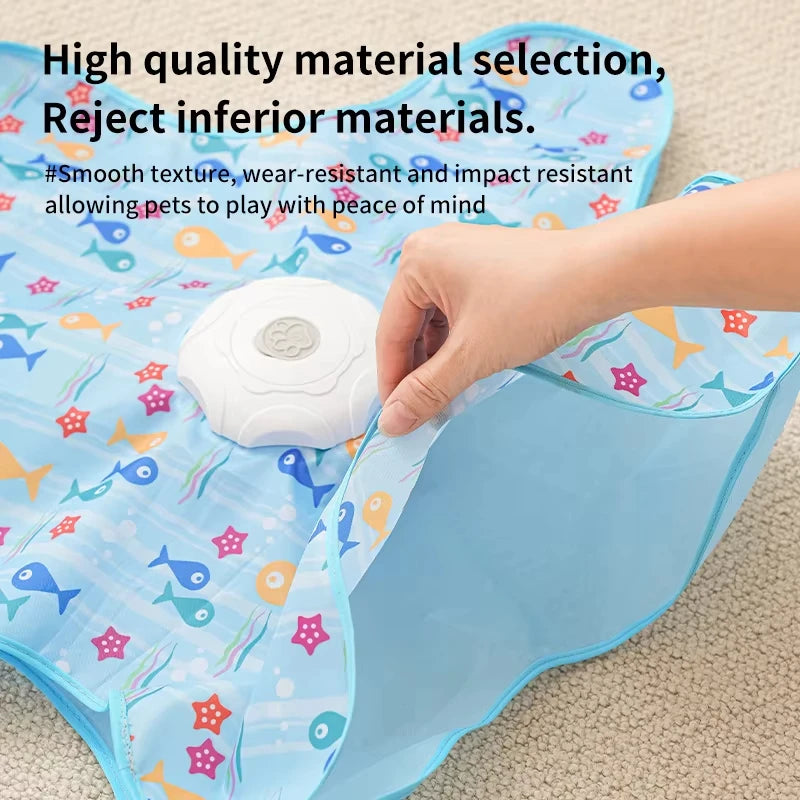 Cat Toys Interactive Hide and Seek Cat Toy with Mouse