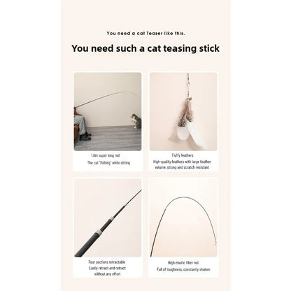 Long Cat Toys 1.8m Scratch Resistant Pet Accessories
